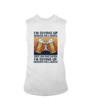 I'M GIVING UP DRINKING FOR A MONTH VINTAGE Sleeveless Tee tile