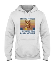 FIT'NESS BBQ IN MY MOUTH Hooded Sweatshirt tile