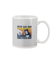BEST CAT DAD EVER VINTAGE Mug tile