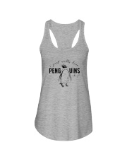 I JUST REALLY LIKE PENGUINS Ladies Flowy Tank tile