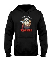I JUST REALLY LOVE RAMEN PANDA Hooded Sweatshirt tile