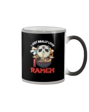 I JUST REALLY LOVE RAMEN PANDA Color Changing Mug tile