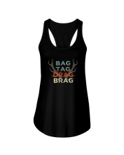 BAG TAG DRAG BRAG Ladies Flowy Tank tile