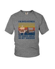 FIT'NESS MEAT IN MY SMOKER Youth T-Shirt tile