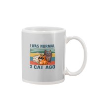 I WAS NORMAL 3 CATS AGO Mug tile