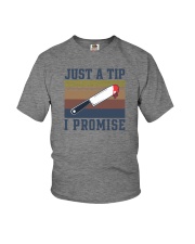 KNIFE JUST A TIP I PROMISE Youth T-Shirt tile