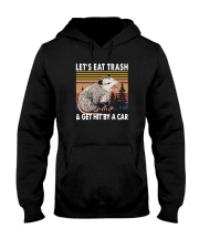 LET EAT TRASH AND GET HIT BY A CAR Hooded Sweatshirt tile
