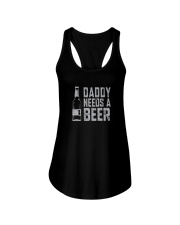 DADDY NEEDS A BEER Ladies Flowy Tank tile