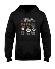 THINGS I DO IN MY SPARE TIME TRACTORS Hooded Sweatshirt tile