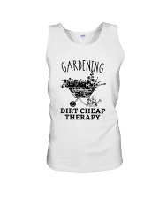 GARDENING DIRT CHEAP THERAPY Unisex Tank tile