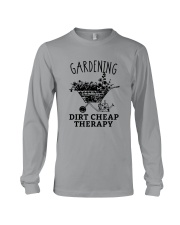 GARDENING DIRT CHEAP THERAPY Long Sleeve Tee tile