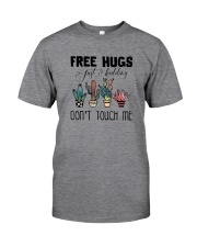 CACTUS HUGS DON'T TOUCH ME Classic T-Shirt front