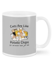CATS ARE LIKE POTATO CHIPS Mugs tile