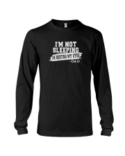 I'M NOT SLEEPING I'M RESTING MY EYES Long Sleeve Tee tile