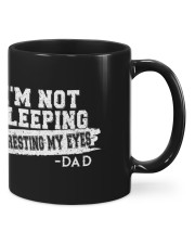 I'M NOT SLEEPING I'M RESTING MY EYES Mugs tile