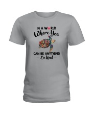 BE KIND TURTLE Ladies T-Shirt tile