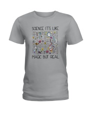 Science It's Like Magic But Real Ladies T-Shirt tile