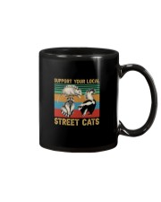 SUPPORT YOUR LOCAL STREET CATS Mug tile