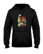 Bigfoot Forest Trees Hooded Sweatshirt tile