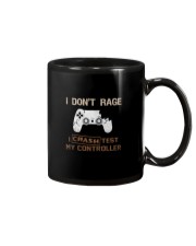 I DON'T RAGE I CRASH TEST MY CONTROLLER Mug tile