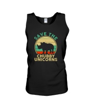 SAVE THE CHUBBY UNICORNS Unisex Tank tile