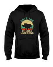 SAVE THE CHUBBY UNICORNS Hooded Sweatshirt tile