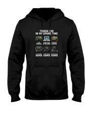 THINGS I DO IN MY SPARE TIME Hooded Sweatshirt tile