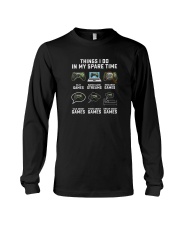 THINGS I DO IN MY SPARE TIME Long Sleeve Tee tile