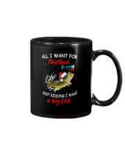 ALL I WANT FOR CHRISTMAS IS A BIG FISH Mug tile