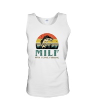 MAN I LOVE FISHING Unisex Tank tile