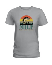 MAN I LOVE FISHING Ladies T-Shirt tile