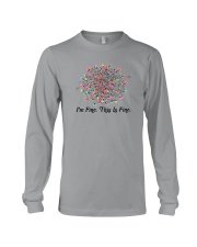 I'M FINE THIS IS FINE Long Sleeve Tee tile
