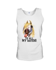 TO ALL MY HATERS HORSE Unisex Tank tile