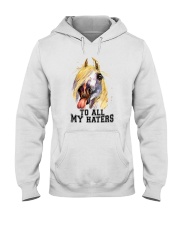 TO ALL MY HATERS HORSE Hooded Sweatshirt tile