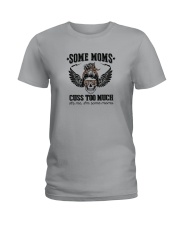 Some Moms Cuss Too Much Ladies T-Shirt tile