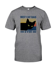 BEST CAT DAD EVER Classic T-Shirt front