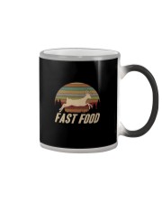 HUNTING VINTAGE FAST FOOD vt Color Changing Mug tile