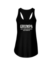 Grumpa Only Grumpier Ladies Flowy Tank tile