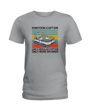 PONTOON CAPTAIN DRUNKER Ladies T-Shirt tile