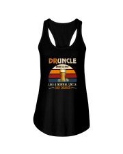 DRUNLCE NOUN VINTAGE Ladies Flowy Tank tile