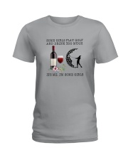 SOME GIRLS PLAY GOLF AND DRINK TOO MUCH Ladies T-Shirt tile