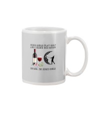 SOME GIRLS PLAY GOLF AND DRINK TOO MUCH Mug tile
