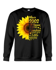 18th Birthday Gifts March 2002 1 Crewneck Sweatshirt thumbnail