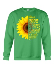 18th Birthday Gifts March 2002 1 Crewneck Sweatshirt front