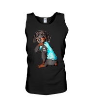 Dachshund I Love Mom Funny Unisex Tank thumbnail