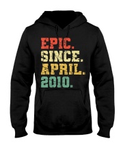 10 Years Old Shirt Gift- Epi Hooded Sweatshirt thumbnail