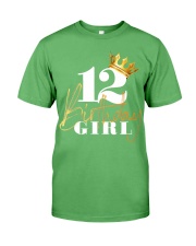 12th Birthday Girl Princess - 12 Premium Fit Mens Tee front