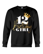 12th Birthday Girl Princess - 12 Crewneck Sweatshirt thumbnail