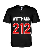 PANZER-ACES-MICHAEL-WITTMANN V-Neck T-Shirt thumbnail