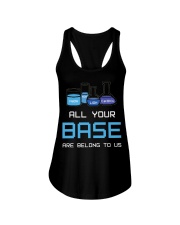 ALL YOUR BASE ARE BELONG TO US CHEMISTRY Ladies Flowy Tank tile